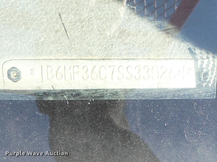 image for item DB6357 1995 Dodge Ram 3500 bucket truck