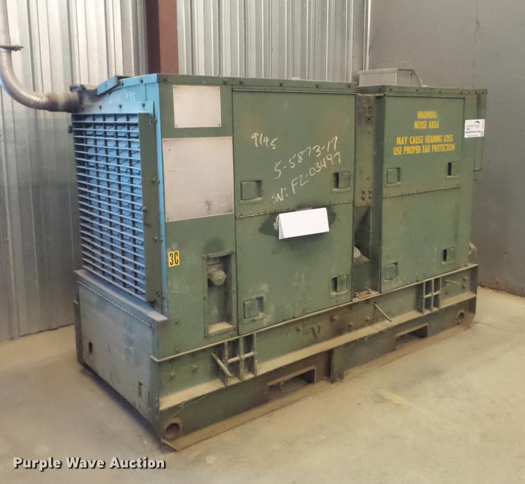 image for item DB6358 1978 military generator