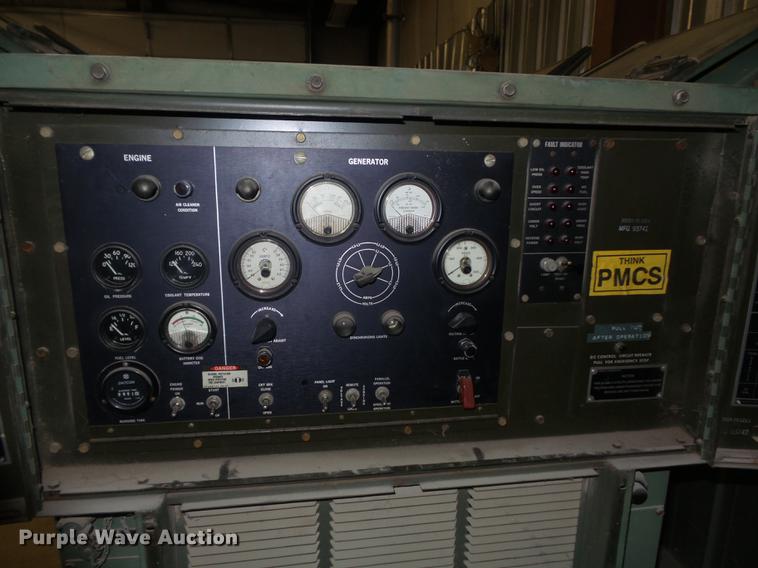 image for item DB6358 1978 military generator
