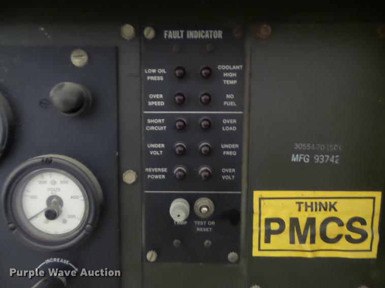 image for item DB6358 1978 military generator