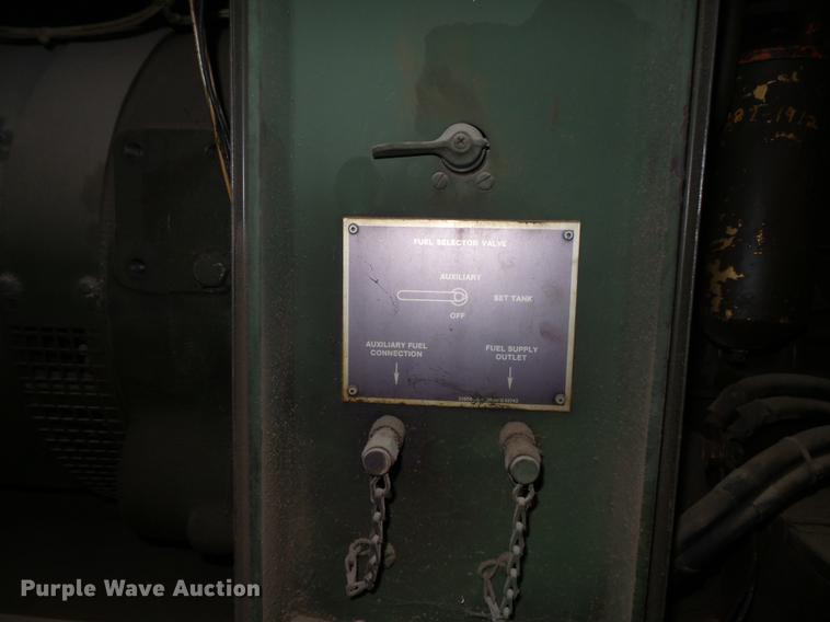 image for item DB6358 1978 military generator