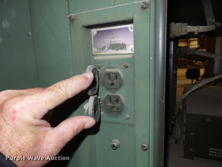 image for item DB6358 1978 military generator