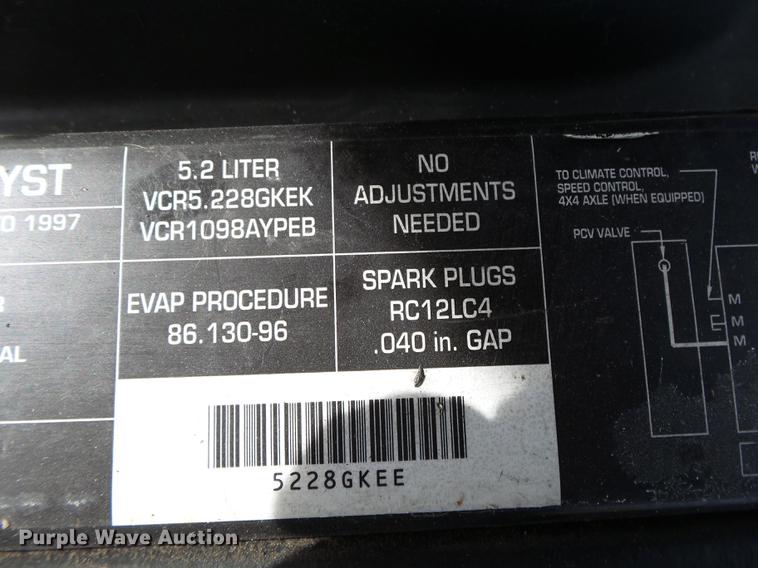 image for item DB7360 1997 Jeep Grand Cherokee SUV