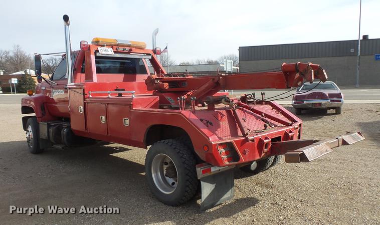 image for item DB8044 1994 Chevrolet Kodiak wrecker truck