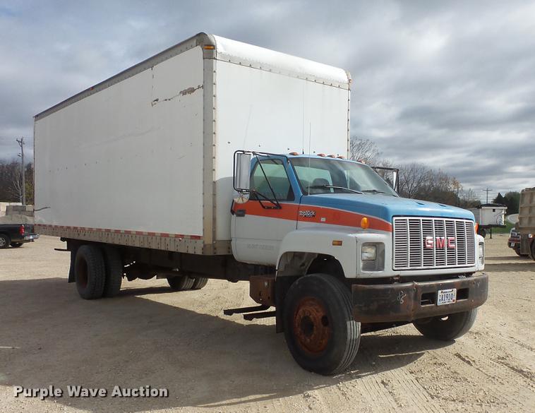 image for item DB8048 1993 GMC TopKick box truck