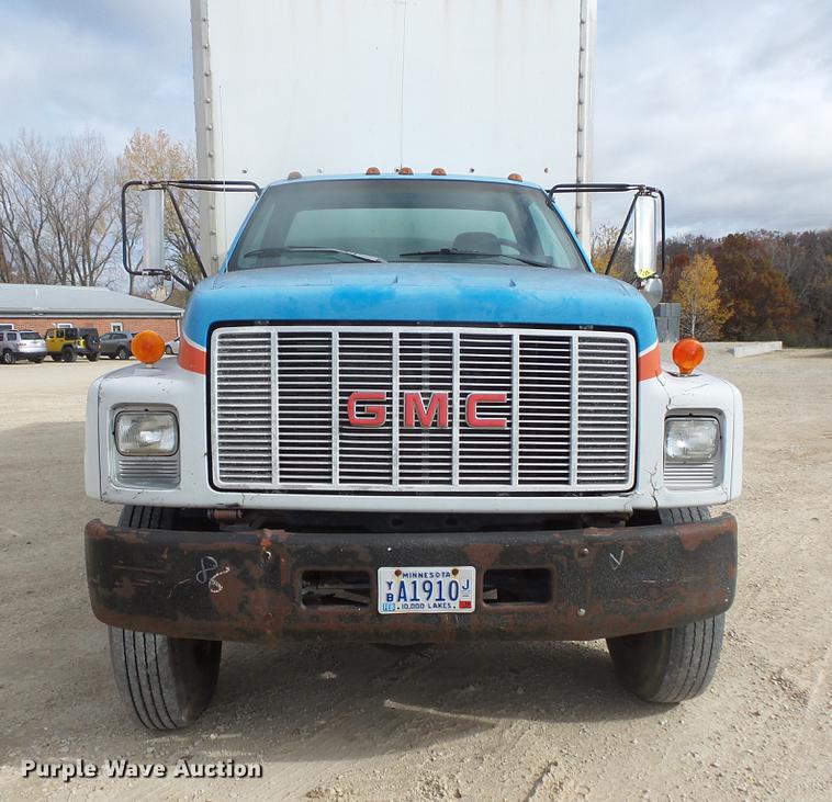 image for item DB8048 1993 GMC TopKick box truck