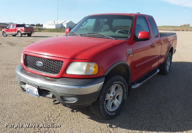 image for item DB8058 2002 Ford F150 SuperCab pickup truck