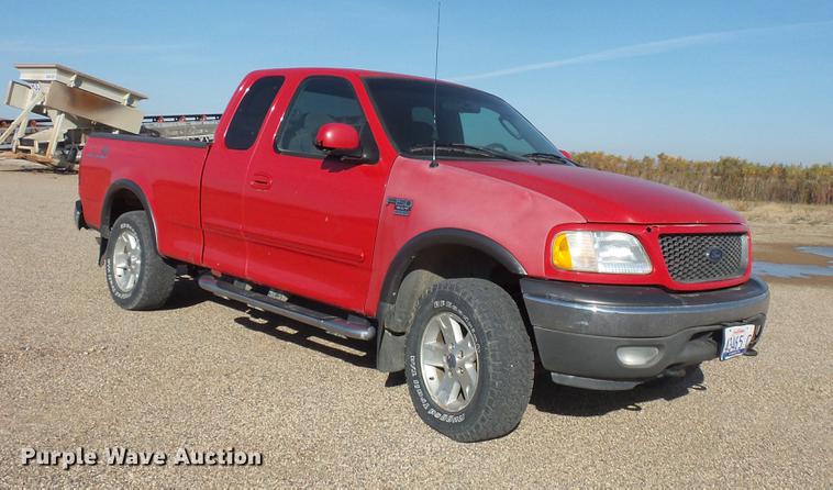 image for item DB8058 2002 Ford F150 SuperCab pickup truck