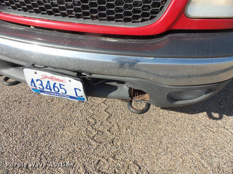 image for item DB8058 2002 Ford F150 SuperCab pickup truck