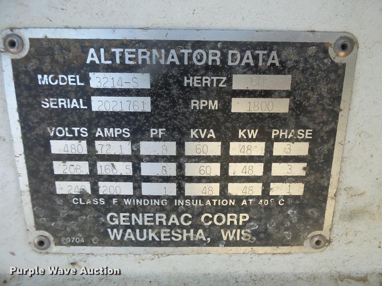 image for item DB8060 Caterpillar generator