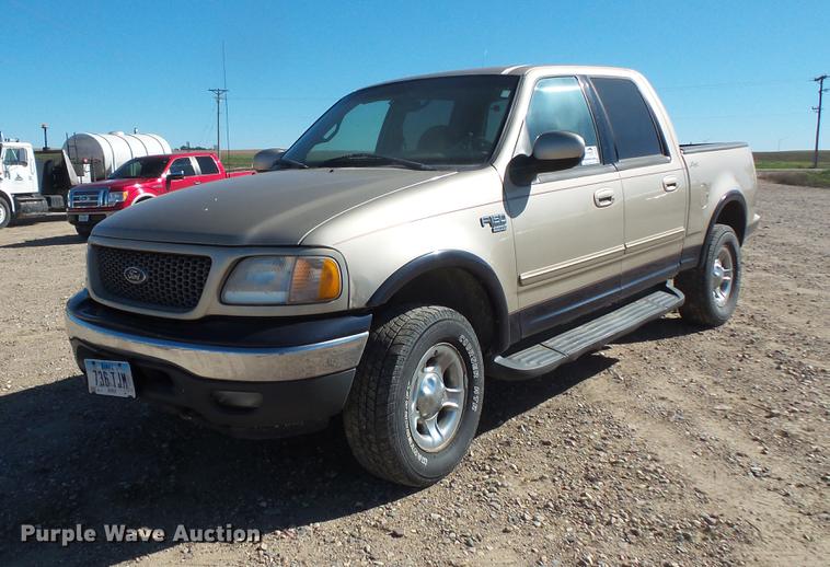 image for item DB8090 2001 Ford F150 SuperCrew pickup truck