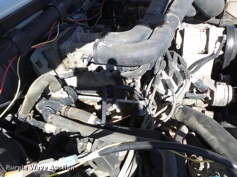 image for item DB9966 1991 Ford F450 Super Duty flat dump bed truck