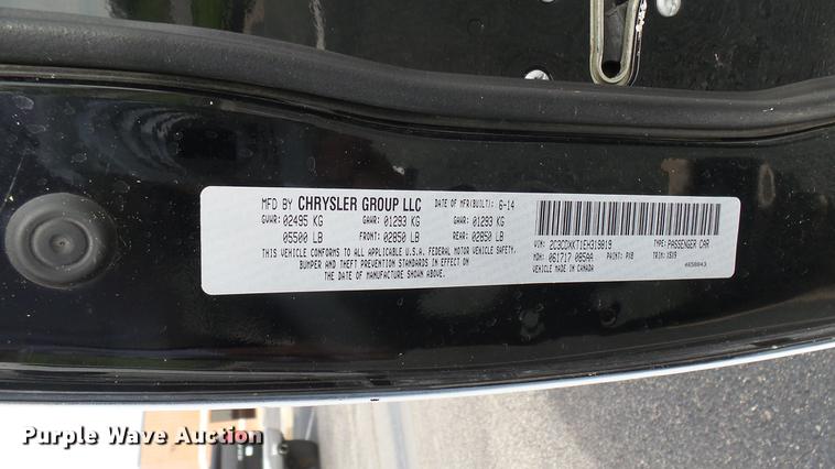 image for item DC1854 2014 Dodge Charger Police