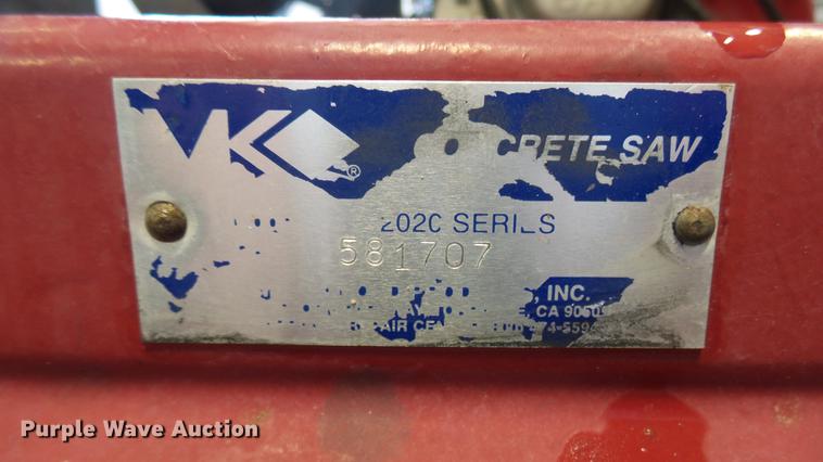 image for item DC1862 MK Diamond concrete saw