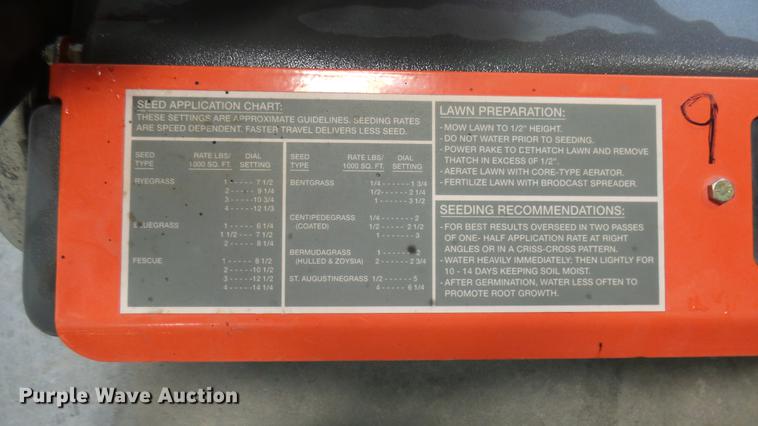 image for item DC1863 Husqvarna SD22 seeder