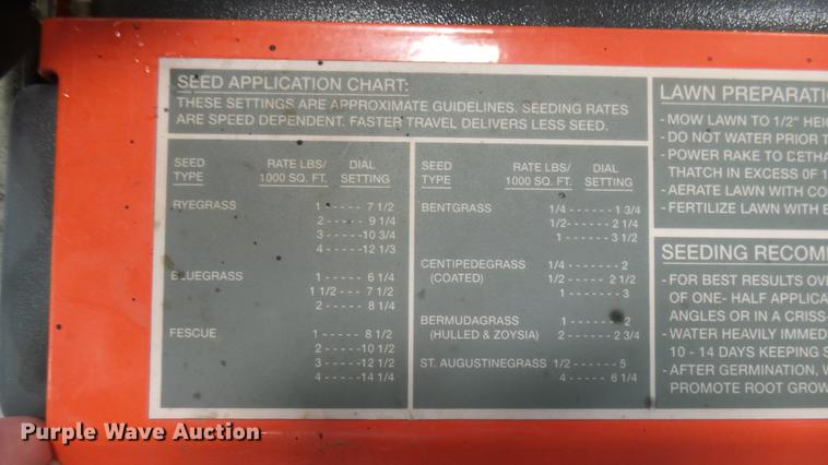 image for item DC1863 Husqvarna SD22 seeder