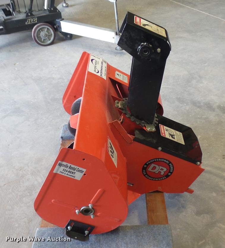 image for item DC1869 DR snow thrower attachment