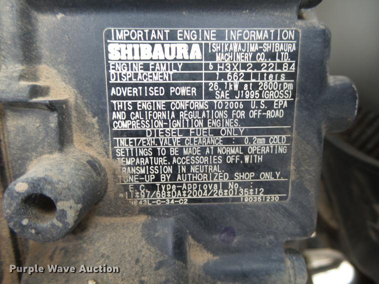 image for item DC3767 2006 New Holland TC34DA MFWD tractor