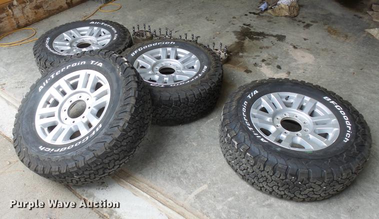 image for item DC6413 (4) B.F. Goodrich All Terrain T/A LT275/80R18 tires