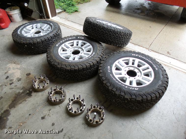 image for item DC6413 (4) B.F. Goodrich All Terrain T/A LT275/80R18 tires