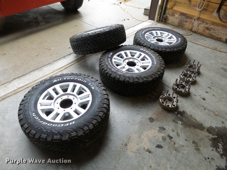 image for item DC6413 (4) B.F. Goodrich All Terrain T/A LT275/80R18 tires