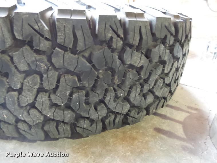 image for item DC6413 (4) B.F. Goodrich All Terrain T/A LT275/80R18 tires