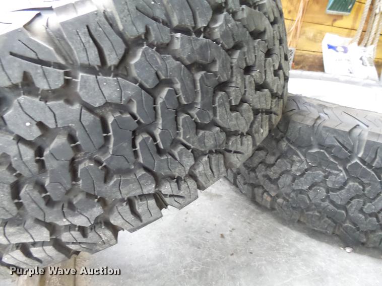 image for item DC6413 (4) B.F. Goodrich All Terrain T/A LT275/80R18 tires