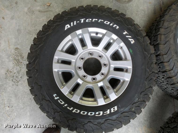 image for item DC6413 (4) B.F. Goodrich All Terrain T/A LT275/80R18 tires