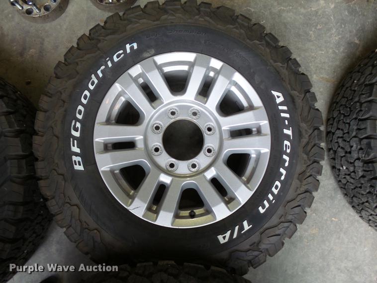 image for item DC6413 (4) B.F. Goodrich All Terrain T/A LT275/80R18 tires