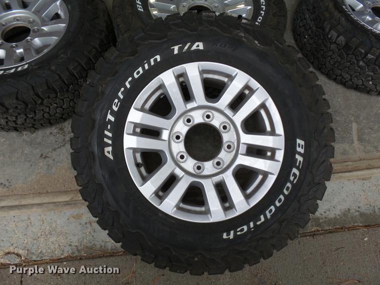 image for item DC6413 (4) B.F. Goodrich All Terrain T/A LT275/80R18 tires