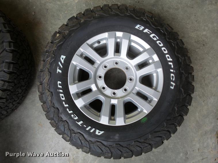 image for item DC6413 (4) B.F. Goodrich All Terrain T/A LT275/80R18 tires