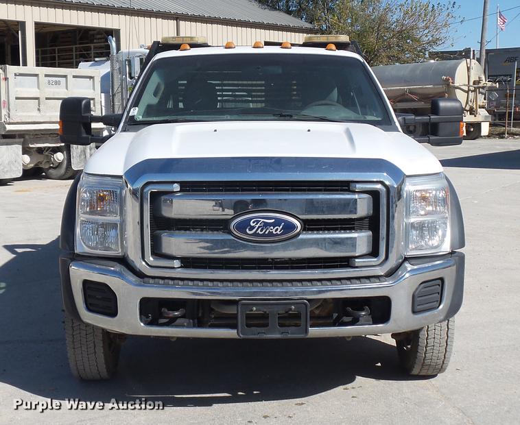 image for item DD9502 2011 Ford F450 Super Duty SuperCab flatbed truck