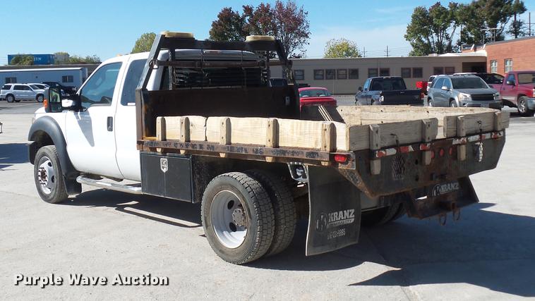 image for item DD9502 2011 Ford F450 Super Duty SuperCab flatbed truck