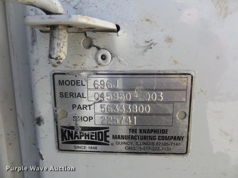 image for item DD9513 2003 Ford F250 Super Duty utility bed pickup truck