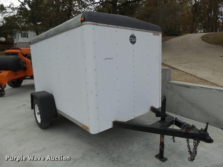 image for item DF9460 1991 Wells Cargo enclosed cargo trailer