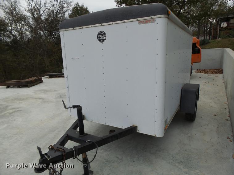 image for item DF9460 1991 Wells Cargo enclosed cargo trailer