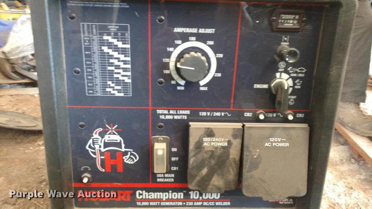 image for item DF9834 Hobart Champion welder/generator