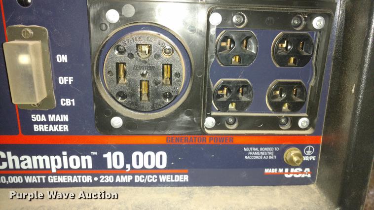 image for item DF9834 Hobart Champion welder/generator