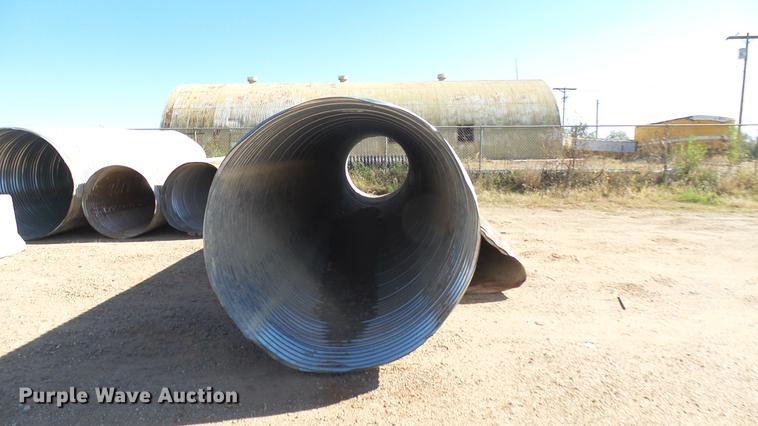 image for item DL9831 Galvanized culvert pipe