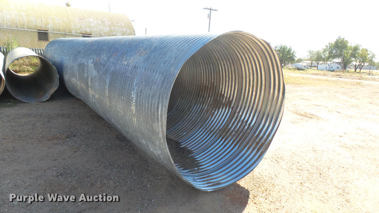 image for item DL9831 Galvanized culvert pipe