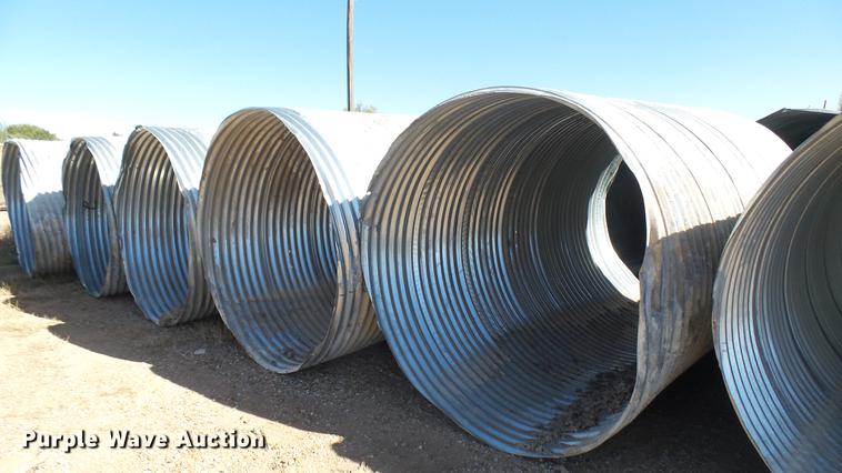 image for item DL9831 Galvanized culvert pipe