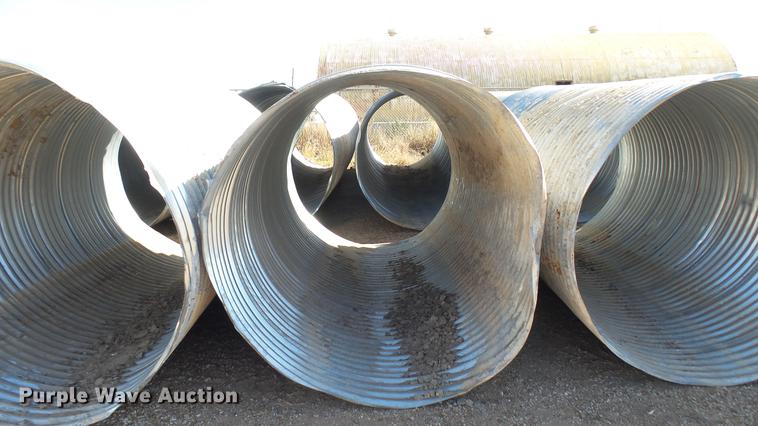 image for item DL9831 Galvanized culvert pipe