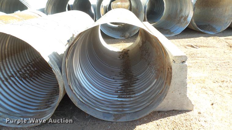 image for item DL9831 Galvanized culvert pipe