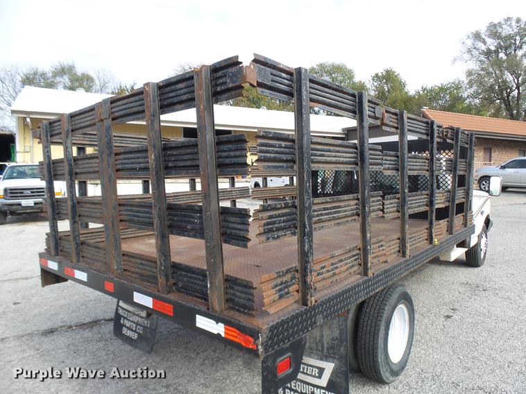 image for item DP9622 1995 Ford F350 flatbed pickup truck