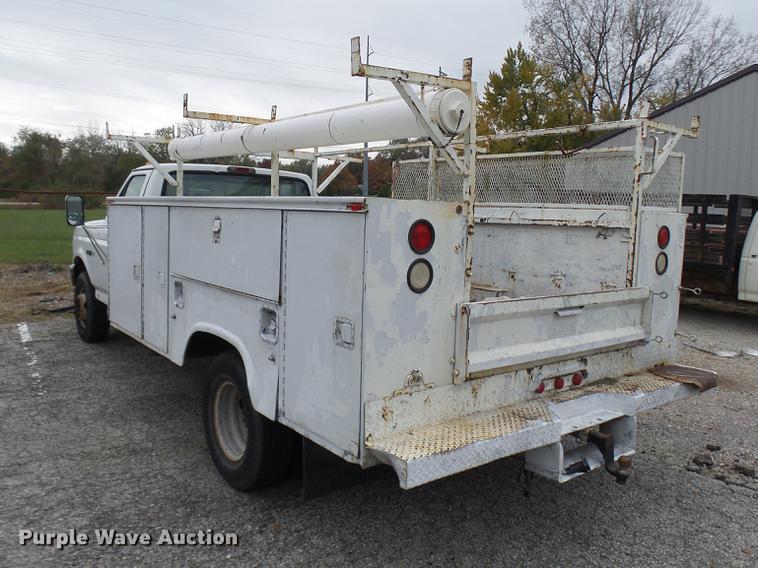 image for item DP9623 1997 Ford F450 Super Duty utility truck
