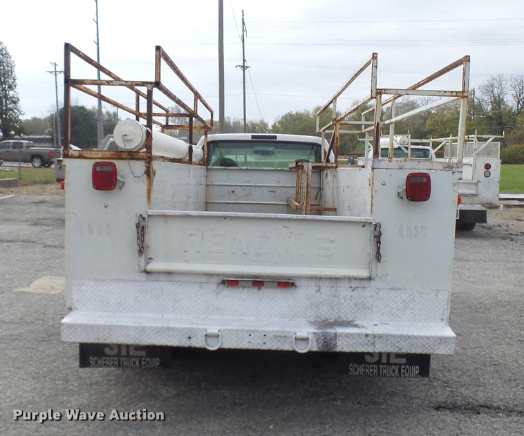 image for item DP9624 2002 Ford F350 Super Duty utility bed pickup truck