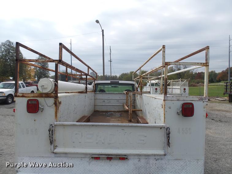 image for item DP9624 2002 Ford F350 Super Duty utility bed pickup truck