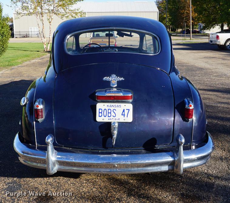 image for item DS9289 1947 Chrysler Windsor