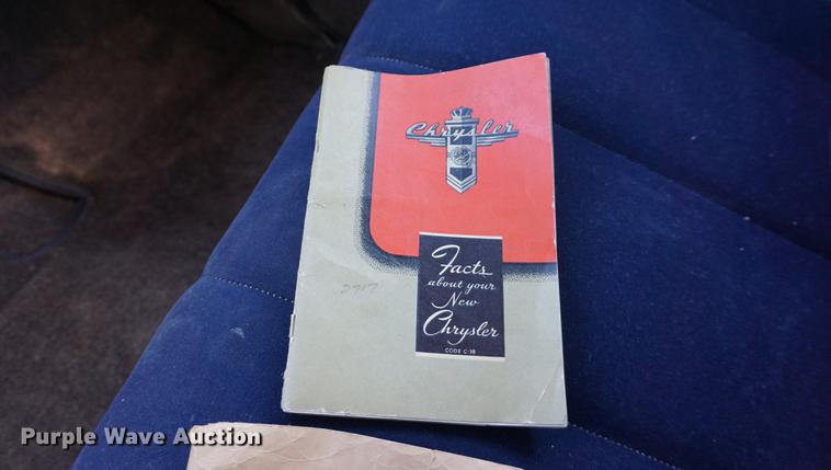 image for item DS9289 1947 Chrysler Windsor