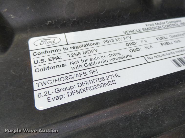 image for item DT9947 2013 Ford F250 Super Duty pickup truck